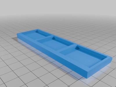 Display stand for Lego minifigures - remake