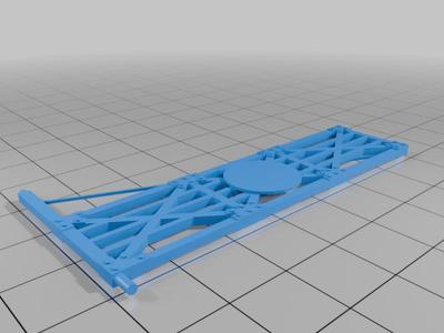 OO gauge single level crossing
