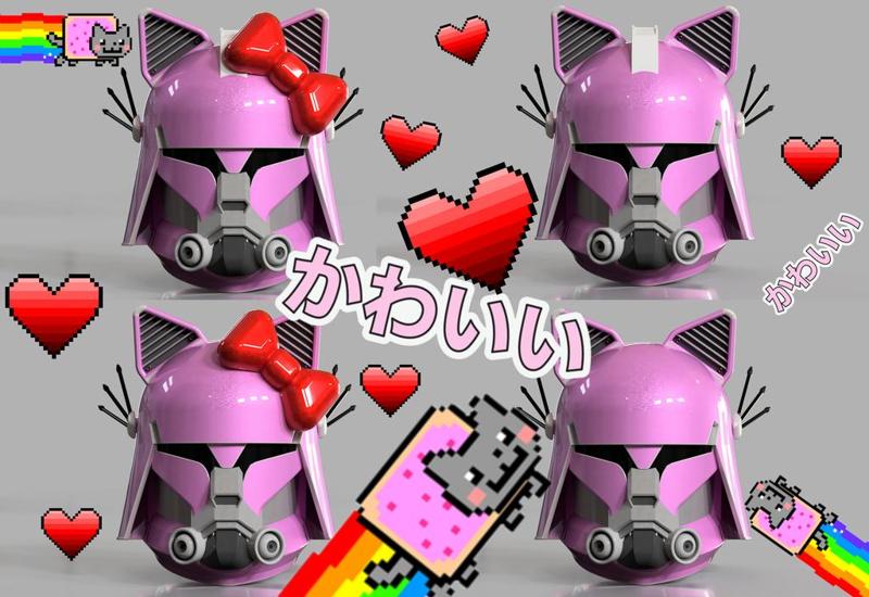 Super Kawaii Neko Torupa Herumetto v4 Commander Mao