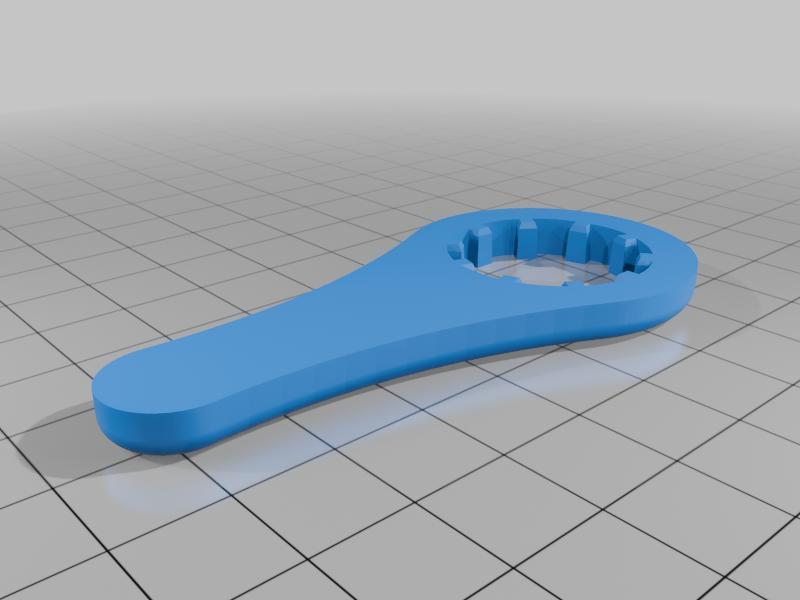 Fahrrad Federgabelschluessel passend für Santour 10z - Bicycle suspension fork wrench suitable for Santour 10z 