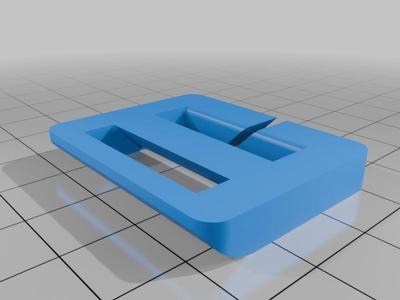 tri glide for 25mm (1 inch) straps with open side