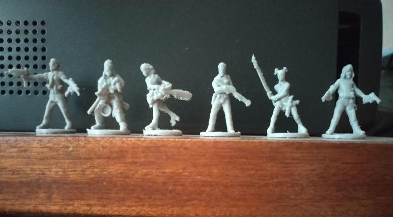 Zombicide Survivors Season 1 Heroes miniature