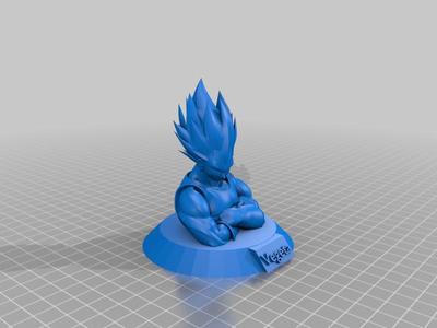 Vegeta Bust