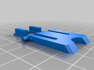 Pata para teclado (repuesto) + traba