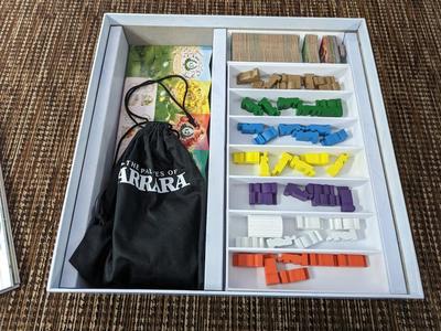 Palaces of Carrara - Deluxe Edition Organizer ( Game Brewer 2023)