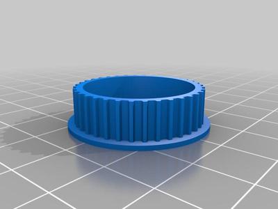 2-Part T2.5 Pulley for 608ZZ Bearing