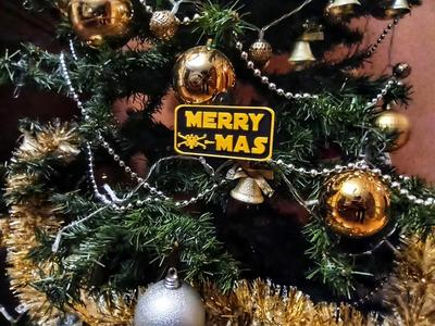  Star Wars ornament MOD (two color printable)