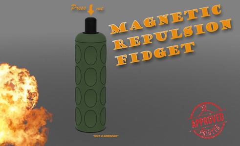 Magnetic repulsion Fidget Toy