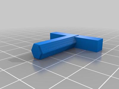(3D Slash) Hex_Shaft_6.35