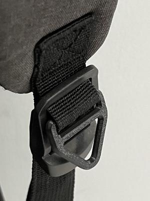 Backpack strap attachment point