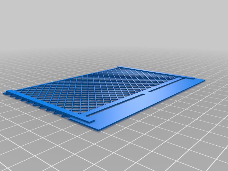 Safety Fence for steep curve racetrack