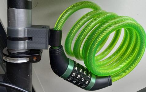 bike Lock Holder  / support de cadenas velo