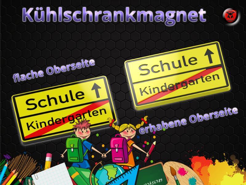 Kindergarten Schule Ortsausgangsschild Schulanfang