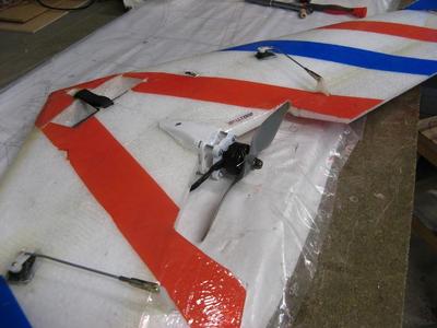 CTH Flying wing motor mounts