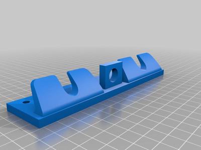 Razor holders and tooth brush holder
