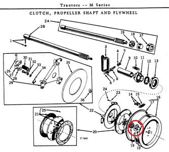 Grease Retainer, John Deere M1511T