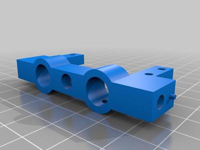 SCX 10 II - Bumper & servo mount