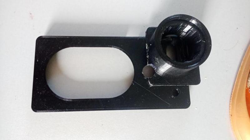 Highscreen Max3 phone to telescope tube connector