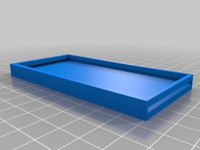 Frame fridge magnet