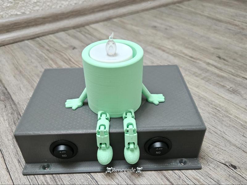 Articulated Candle Holder Buddy