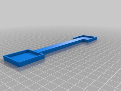 Leg spacer for cr10 control box stand