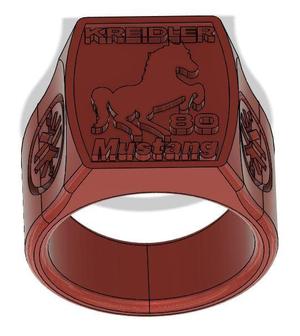 Ring Kreidler Mustang 80 LK 800 Moped Motorrad