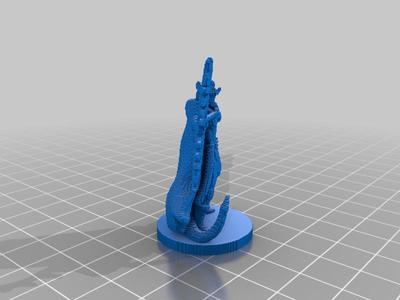 (3D Slash) Tiefling__Female__Ranger
