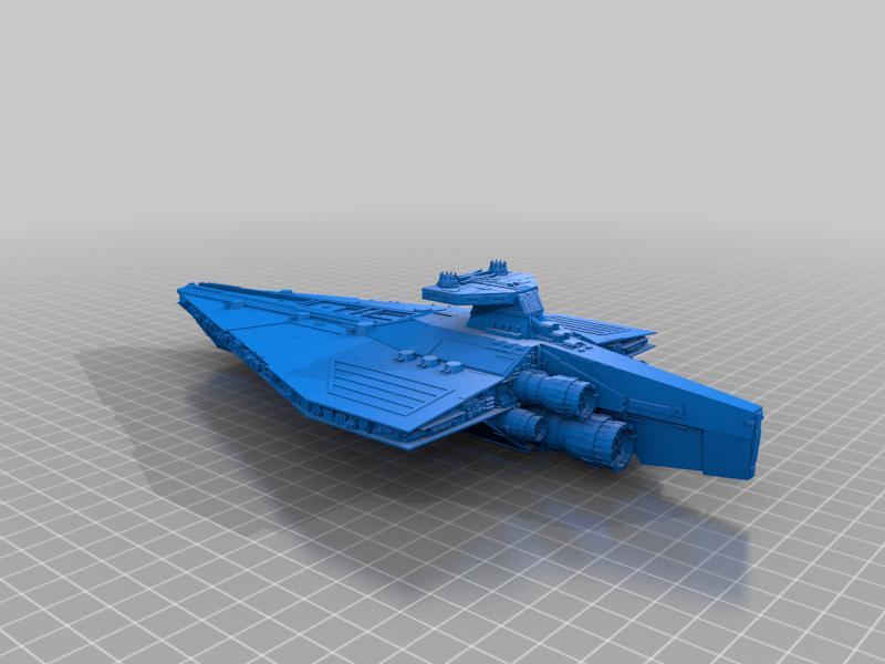 Star Wars Armada Judicial class Heavy Cruiser 