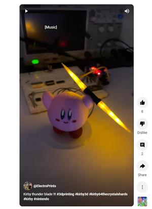 Kirby thunder blade power