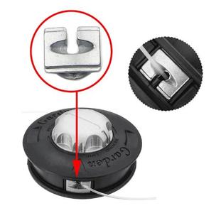 Mowing head rope eye 