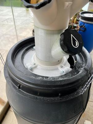 Hydroponic Tower Mash Barrel (Maischefass) 60L Adapter