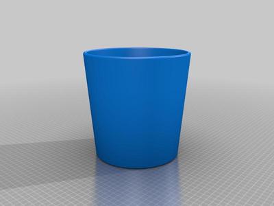 Parametric Trash Can / Pencil Cup generator