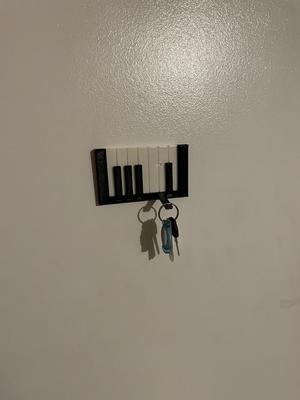 Piano Keys - Key Hooks