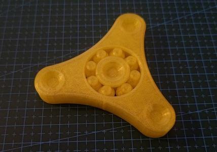 Printable bearing spinner