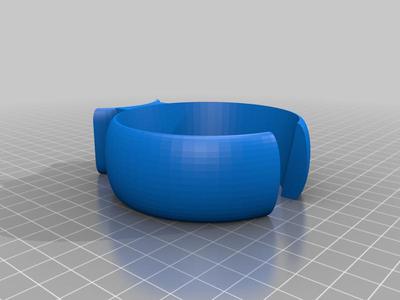 EQ6 Tripod Cup holder. Velcro Mount