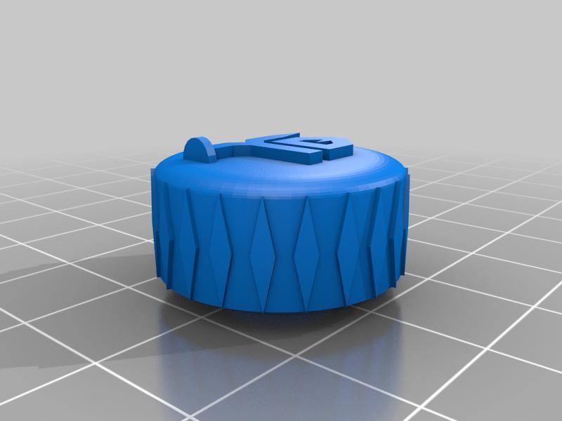Creality Ender 3 S1 Pro X or Y axis belt tensioner knob with logo