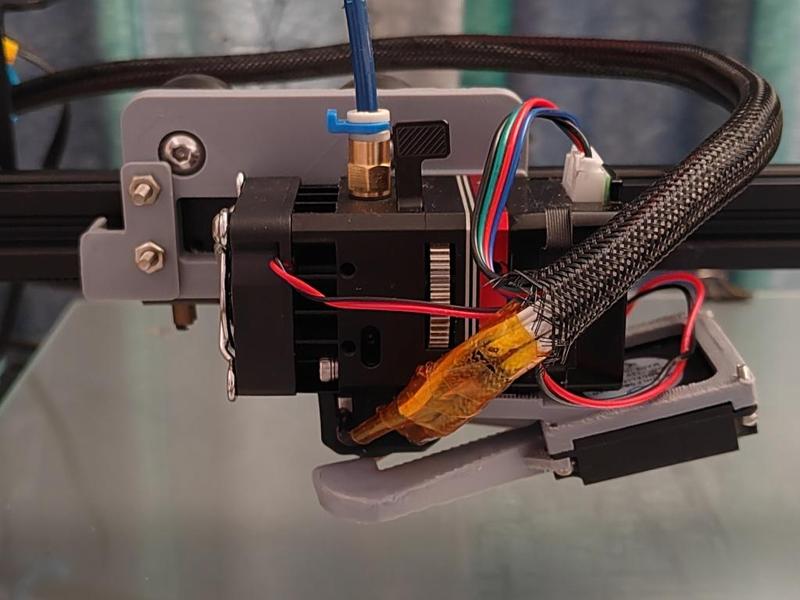 Creality CR-10 Biqu H2V2S Extruder and Cooling Fan Mount