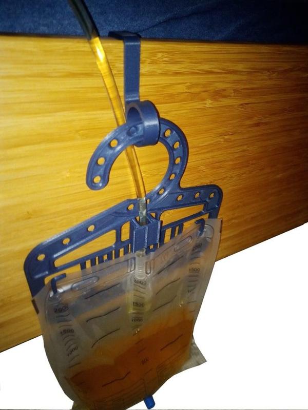 Urine bag holder - UROHOLD