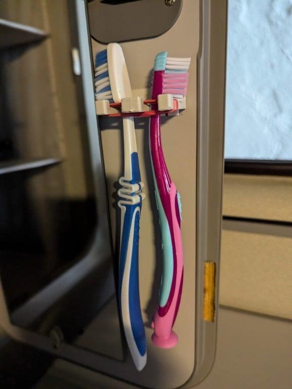 Camper Toothbrush Holder