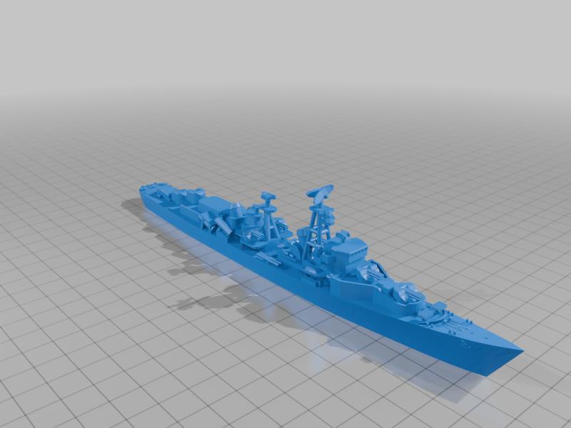 Soviet Kildin Class destroyer (1/600 and 1/1250)