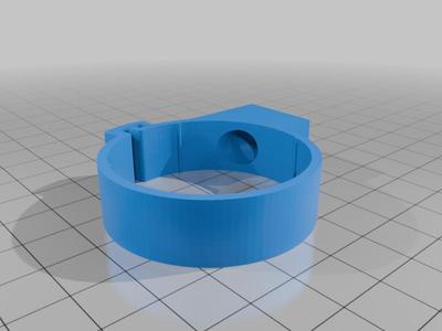 Collier PVC 40 excentré