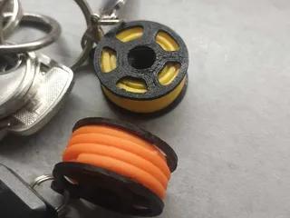 Filament key chain