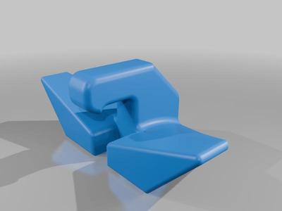 Team Losi Micro B Rear Body Clip - No Supports