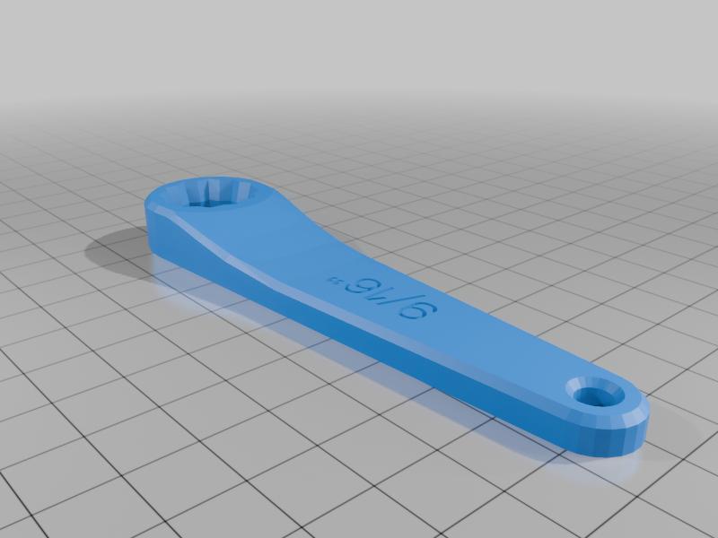 9/16" Wrench Keychain