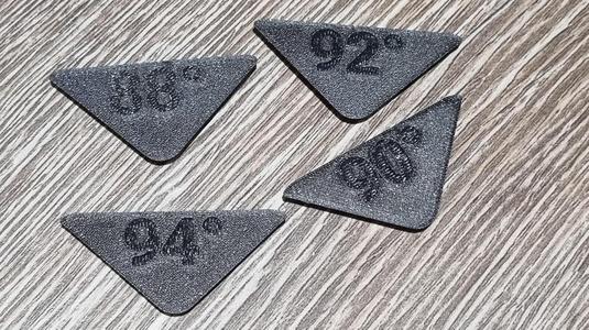 Silicone spreaders for not perpendicular walls