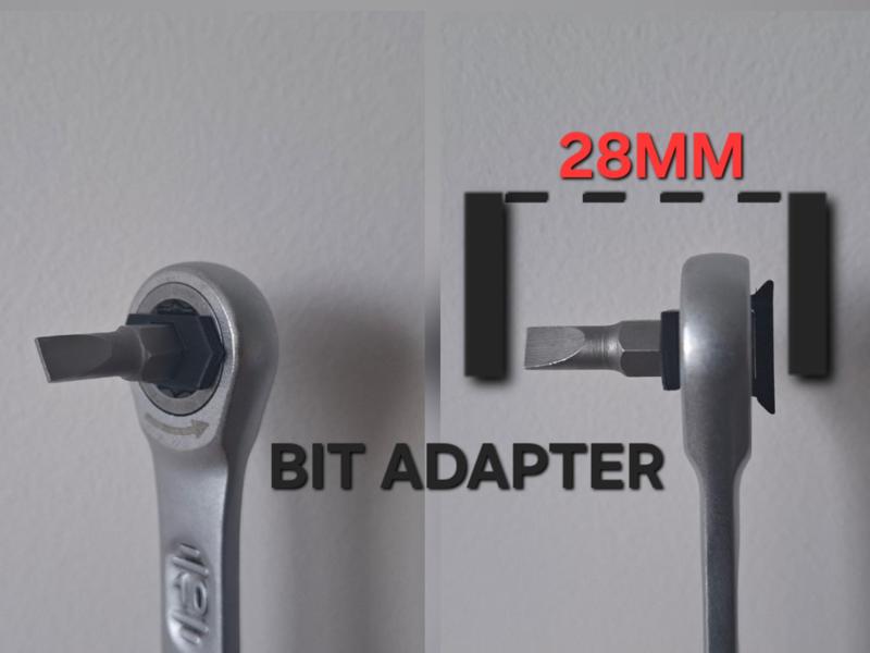 Hex Bit Adapter for Ratchet Wrenches