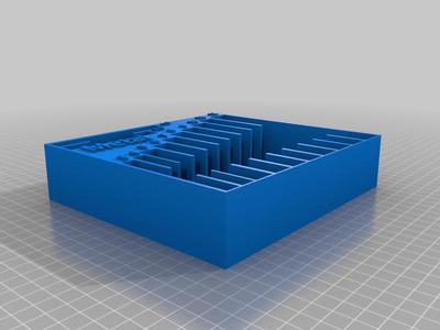 Metal Drills organizer