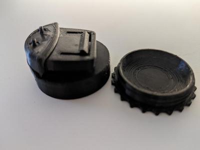Cowboy Bike Airtag Holder