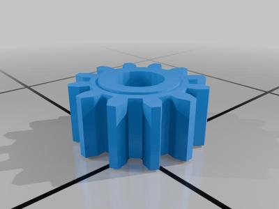 engrenage 12 dents autorail type 44 sncb Olaerts