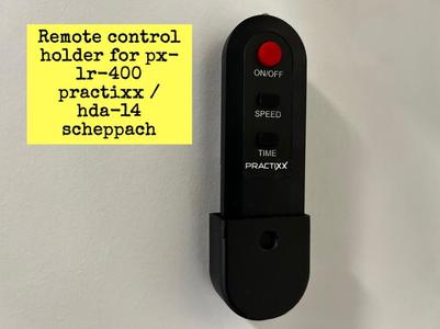 remote control holder for PX-LR-400 Practixx / HDA-14 Scheppach